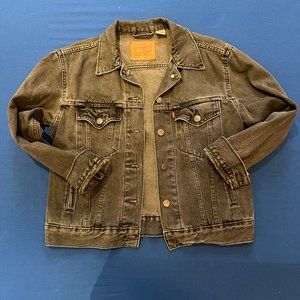 Washed black Levis Denim Jacket